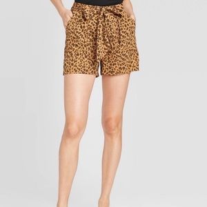 Leopard Shorts